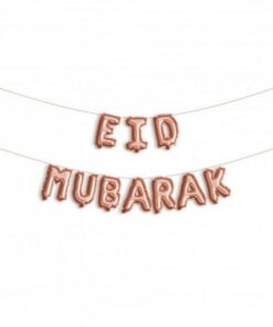 Foil Letter Balloons | Eid Mubarak