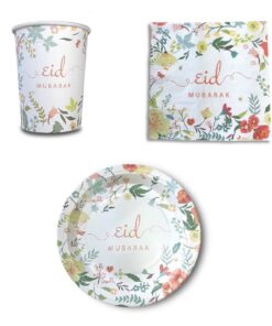 Tableware | Eid Mubarak | Flowers