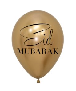 Metallic balloons | Eid Mubarak | Gold | Silver | Rosegold