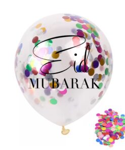 Confetti Balloons | Eid Mubarak