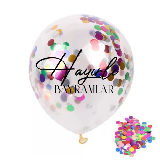 Confetti Balloons | Hayırlı Bayramlar