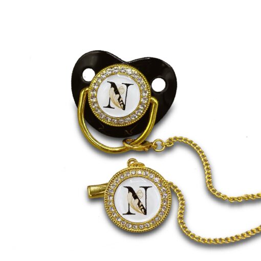 Luxurious Pacifier | With Chain | Personalized